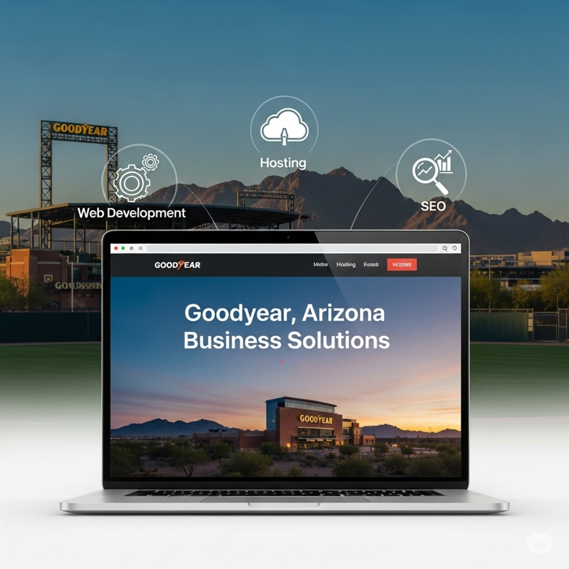 Website, Hosting, and SEO services in Goodyear, Arizona